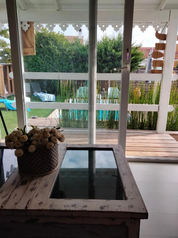 La Cabane Et Sa Cascade Villa Lege-Cap-Ferret Bagian luar foto