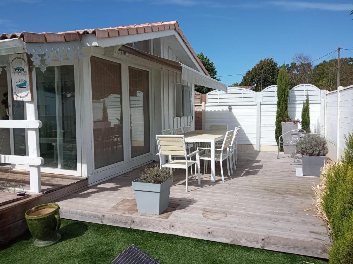 La Cabane Et Sa Cascade Villa Lege-Cap-Ferret Bagian luar foto